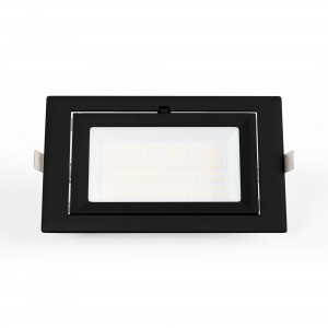 Spot LED directionnel rectangulaire - CCT - 38W - Noir - 120° Driver LIFUD