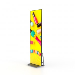 Totem publicitaire LED - Haute luminosité pour vidéos et images