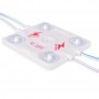 Module LED carré pour signalisation - 3,6W - 220V AC - IP65 - 165º - 4000K