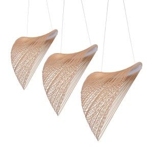 Lampe suspension design en bois "Bogam 40" - 14W - ø 40cm