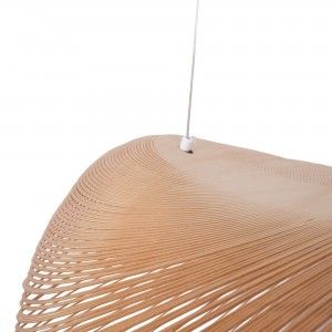 Lampe suspension design en bois "Bogam 40" - 14W - ø 40cm