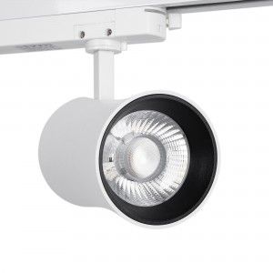 Spot LED architectural pour rail monophasé - CCT - 40W - CRI 90