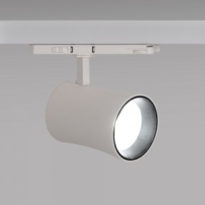 Spot LED architectural pour rail triphasé - CCT - 40W - CRI 90 - KGP Driver