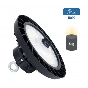 Suspension industrielle LED UFO - 150W - CCT - Driver LIFUD - IP65 - Garantie 5 ans