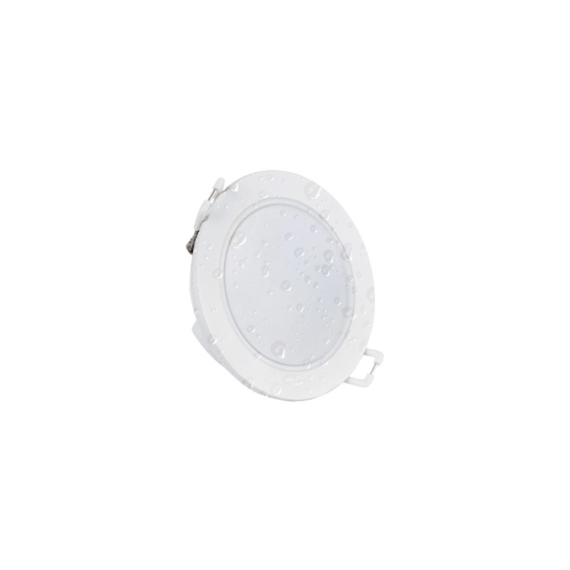 Spot encastrable extérieur 5W - IP65 - 3000K - Dimmable TRIAC - Collerette interchangeable - Découpe Ø68mm