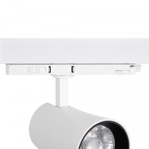 Spot LED architectural pour rail triphasé - CCT - 20W - CRI 90 - KGP Driver