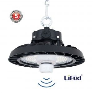 UFO Industrial LED UFO 150W - CCT - Avec détecteur de mouvement - 170lm/W - Pilote LIFUD - IP65 - 5 ans de garantie