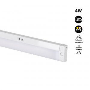 Barre LED sous armoire 4W - CCT - Avec capteur IR - 30cm