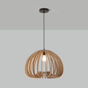 Lampe suspendue en bois...