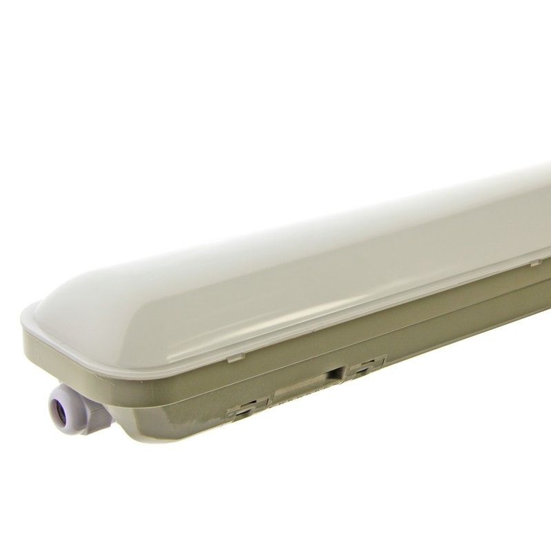Réglette LED étanche 150cm 55W IP65 avec détecteur - Blanc Froid