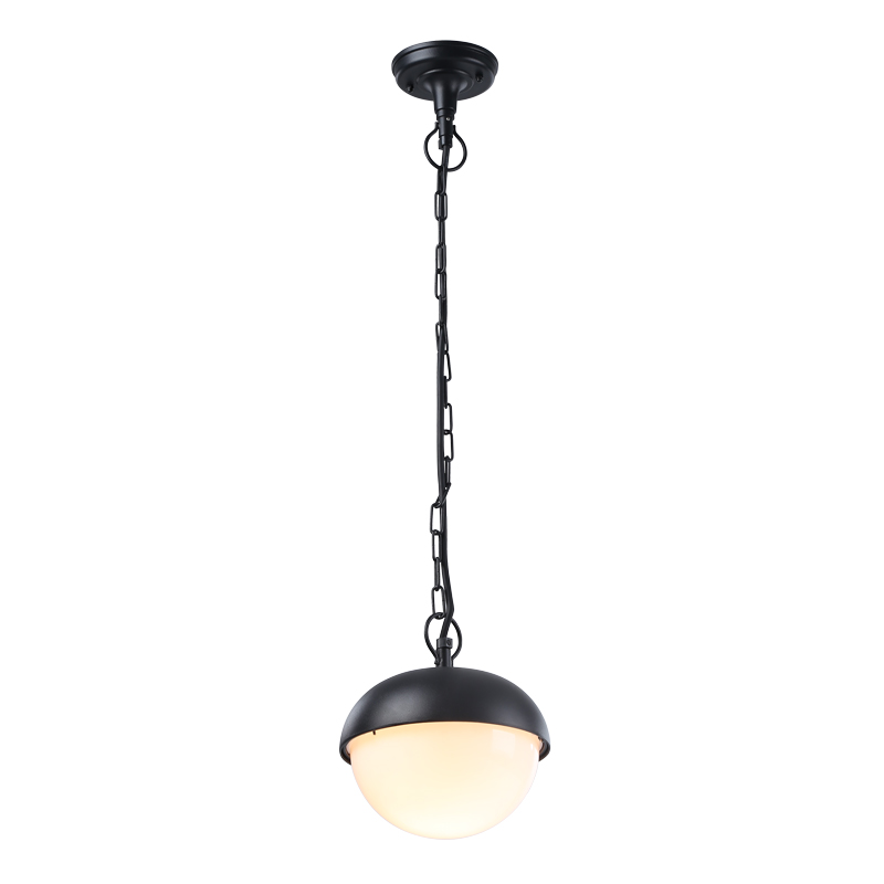 Lampe d'extérieur sur pied Dally XL E27 - IP44 - 110cm - Noir