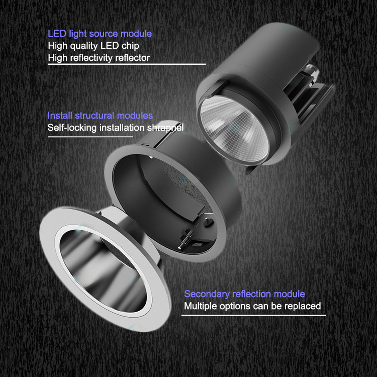 Spot LED encastrable de 10 W - Indice de protection IP44 - 230 V - Pour  salle de bain - 800 lm - Diamètre : 120 mm - 120° - Blanc lumineux : 4 000  K : : Luminaires et Éclairage
