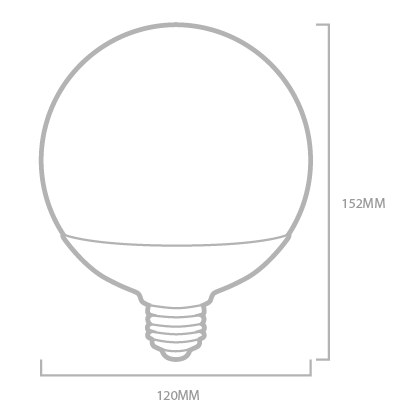 Acheter ampoule LED Globe G120 E27 20W