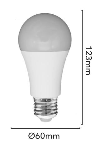Elrigs Ampoule LED E27 détecteur de mouvement et de luminosité, 7W  équivalent à 60W, Blanc chaud(3000K), Portée de détection, durée  d'éclairage et sensibilité à la luminosité réglables : : Autres