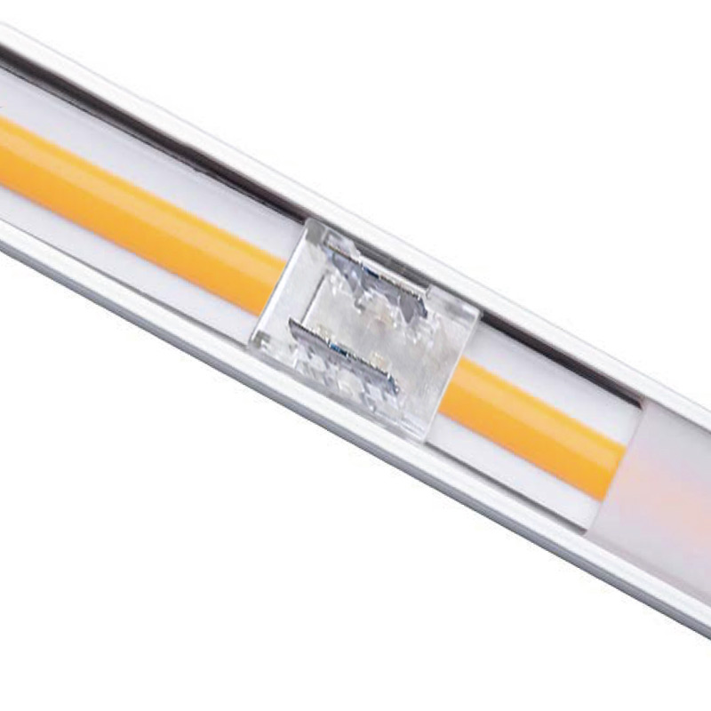 Connecteur de bande LED COB étanche IP67, largeur 8mm 10mm, PCB 2 broches,  connecteurs d'angle en L rapides sans soudure, ruban LED, joint facile -  AliExpress