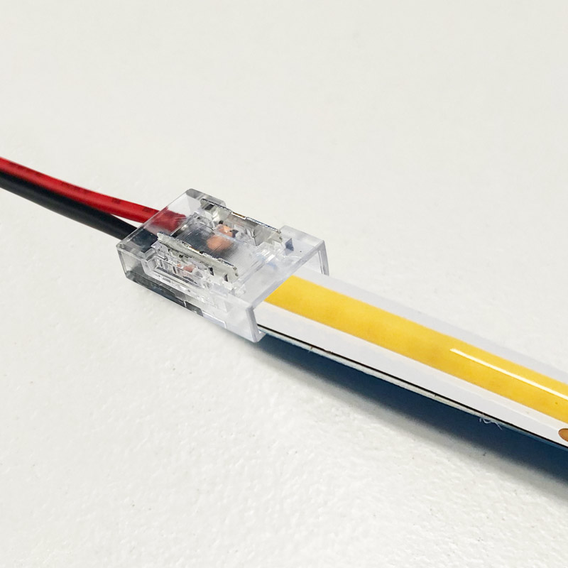 Cable de connexion précablé ruban led unicolore 10mm | Connecteurs